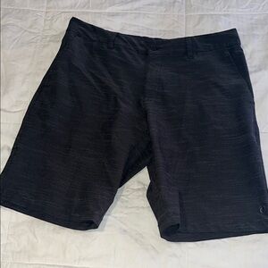 Hang Ten Men's Black Hybrid Shorts